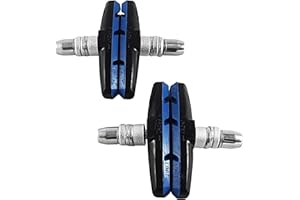 CZ Store ✮ French brand bicycle brake | Set of 4 | ✮✮✮ - V-Brake for Bike Brake Caliper | 70 mm | Brake Pad for Bike/Mountain Bike/Mountain Bike - Bicycle Brake Pads with Nuts