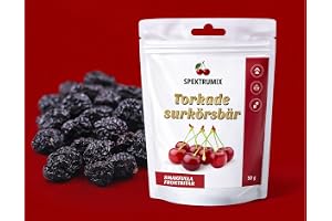 Torkade Surkörsbär – Urkärnade, Utan Tillsatt Socker, 100% Frukt | 50 g