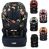 Nania - Seggiolino auto con cintura RACE I 76-140 cm R129 i-Size - Per bambini da 3 a 10 anni - Poggiatesta regolabile in alt