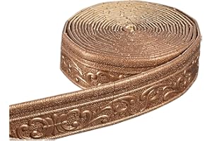 ACESOME ㅤ ACESOME - Bordo autoadesivo per carta da parati, 10 m x 8 cm x 8 mm, impermeabile, 3D, bordatura per carta da parati, per corridoio, soffitto, angolo, linea (bronzo)