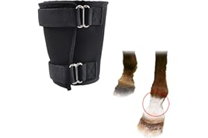 TINKARE Coronet Fetlock Shield for Horse Neoprene Bedsore Boot Fetlock Sores Protector Single