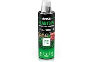 Abono de Hierro Acuario 473 ml – ARKA Plants FE – Fertilizante semanal contra Hojas Amarillas – para Plantas Verdes y sanas – sin nitratos ni fosfatos – Ideal Acuario plantado de Agua Dulce