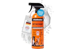 PetStandard – Nettoyant enzymatique : élimine les taches et les odeurs d’urine de chiens et de chats | formule moussante puissante | 750 ml | sans danger pour les animaux et la nature