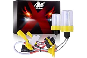 ‎WINPOWER WinPower H11 / H8 / H9 Xenon-Birnen 55W HID-Lichtlampe Autoscheinwerfer Ersatzlampe 6000K Reinweiß, 2 Stück