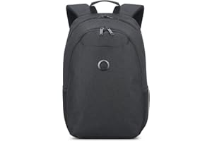 DELSEY PARIS - Esplanade - Sac A Dos Souple - 47x32x17 cm - 26 Litres - XS - Noir Profond