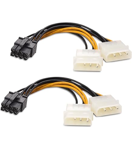 Akasa Cavo Adattatore Di Alimentazione Da 8 Pin A 8 4 Pin