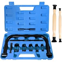 Kit Compresseur De Ressort De Soupape QZQUFJ - 12 Pièces - Pour Auto, Moto, ATV - Acier Carbone