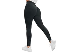 ShinyStar Women's Seamless High Waisted Yoga Leggings Stretch Gym Workout Running Leggings