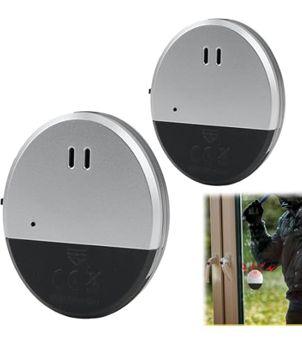 125dB Door-Window Vibration Alarm / Anti-Theft Sensor