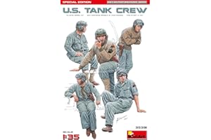 MiniArt MIN35391 1:35-US Tank Crew, (Special Edit) Kit di modellini in scala, Non verniciato