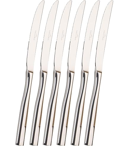 Villeroy & Boch Piemont Tafelmesser – Edelstahl, Spülmaschinenfest, Klassisches Design (24 X 4 X 3 Cm)