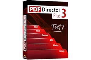 MARKT + TECHNIK PDF Director 3 PLUS - Edit, Convert, Redact, Protect PDFs, Fill Forms for Win 11, 10, 8.1, 7