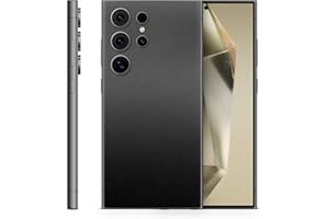 TF Skins Skin pasuje do Samsung Galaxy S24, S24 Plus, S24 Ultra. Naklejka na tylną stronę dla ochrony. Kompatybilny z prawie wszystkimi etui (matowa czerń, Galaxy S24 Ultra)