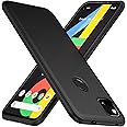 TesRank Google Pixel 4a Hülle, Matte Oberfläche Soft Hüllen [Ultra Dünn] [Kratzfest] TPU Schutzhülle Case Weiche Handyhülle f
