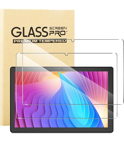 Protecteur D'écran Verre Trempé Pour Teclast P20HD / M40 Pro - 2 Pièces - Dureté 9H - Sans Bulles - 0.3mm - 2.5D