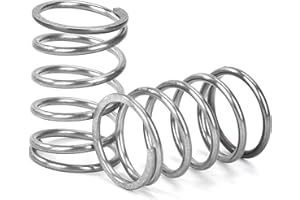 GUNGY Ressort de Compression 30mm Ressorts Compression en Acier Inoxydable Diamètre du Fil 1,8mm Diamètre Extérieur 20mm Force du ressort 4,8KG 4 Pièces