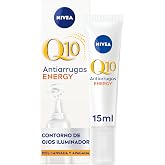NIVEA Q10 Anti-Wrinkle Energy - Illuminating Eye Contour - Coenzyme Q10, Vitamins C and E - Reduces Puffiness and Dark Circle
