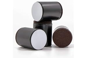 JINMINAMZ Rehausseur de meubles en acier au carbone autocollant - Rehausseur de lit - Pieds d'éléphant pour lit, pieds de table, meubles - 4 cm de large - 5,2 cm de long