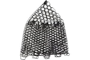 ‎LYEAA LYEAA Ersatz-Fischernetze, Gummi-Angelzubehör, Netzloch, Fischfang, Entriegelung, Gussnetz, Falle, Keschernetz