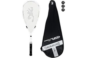 Browning ESP 100 Ti Nano Squash Racket + 3 Squash Balls RRP £310