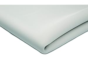 ORIENT FASHION Scuba Schiuma, Maglia spessa e leggera, neoprene 50 x 150 cm (Grigio chiaro)