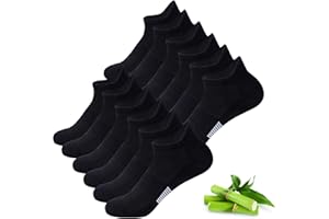 inaWarm Bambus Sneaker Socken Damen 39-42 35-38, 6 Paar Atmungsaktive Sportsocken, Kurze Laufsocken Damen Geschenk mit Geschenkbox