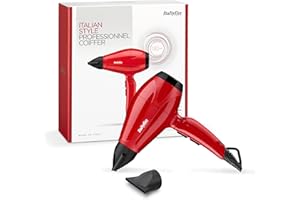 BaByliss Pro Intense 2400 Profesjonalna kompaktowa suszarka do włosów produkcji włoskiej z silnikiem AC