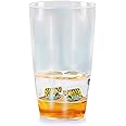 Deluxebase Floatarama Tumbler - Tiger from 250ml BPA-Free Acrylic Cups with Floating Animal Figurines. Fun Plastic Drinking Glass, Travel Mug, Camping Cup, Novelty Gift and Unique Drinkware.