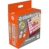 SteelSeries PrismCaps &ndash; &Ccedil;ift Taraflı Tuş Seti, "Puding" G&ouml;r&uuml;n&uuml;ml&uuml;, T&uuml;m Standart Mekanik Klavyeler ile Uyumluluk &ndash; MX Darbe &ndash; 