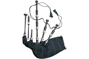 AJW DUDELSACK Anfänger Full Set mit Buch lernen, zu spielen Dudelsack