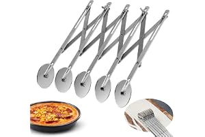 DBREAKS Pizza Cutter Flera Hjul Rostfritt Stål Multifunktion Pizza Cutter Kök Bakning