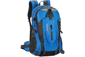 ABPOK 35L Lightweight Outdoor Backpack, Durable Handy Waterproof Foldable Climbing Rucksack for Camping Walking Hiking