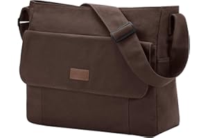 Chase Chic Płócienna torba listonoszka, duża pojemność, na co dzień, torba na ramię dla mężczyzn/kobiet, torba na ramię do pracy, podróży, na uczelnię