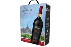 D'Amati - Rotwein Primitivo Negroamaro, Italien, IGP Puglia, Bag-in-Box 3L (1 x 3L)