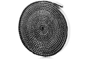 VZUHSW Guarnizione Adesiva per Camino, 1 Pezzo, 3mm x 1cm x 2m, in Fibra di Vetro Piatta per Stufa a Legna e Inserto di Camino, Impermeabile e Resistente al Calore
