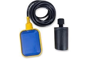 TECTRONIX Float Switch for Water Tank | Prevents Tank Overflow Automatically | Water Level Controller Automatic Off and On | Auto Cut Off Switch for Water Tank with 3M Wire