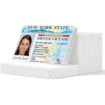 Cartes PVC Vierges CR80 Timeskey Lot De 250 - Cartes D'Identité Crédit Format Standard 0,76mm