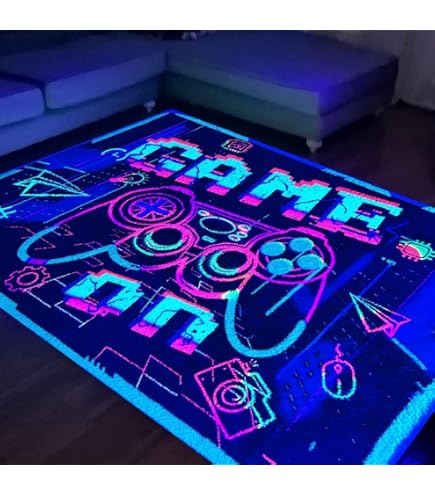 Runder Teppich 120 Cm Banksy Graffiti Design - Rutschfest & Waschbar