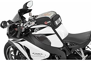 ‎QBAG QBAG Magnet/Riemen Tankrucksack ST09-6L Stauraum - Sportler/Enduro - Schwarz