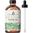 EVOKE OCCU Thyme Essential Oil 118ml, Pure & Natural Thyme Oil for Aromatherapy Diffuser,Fragrance DIY,Skin Care - 4 FL Oz