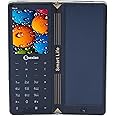 Snexian All-New Rock FOLD Folding Design Dual Sim |Keypad Mobile| with 2.8" Display |Magic Slate|Voice Changer|BT Dialer| Call Recording|Long Lasting Battery|FM|Camera|Feature Phone| Gold