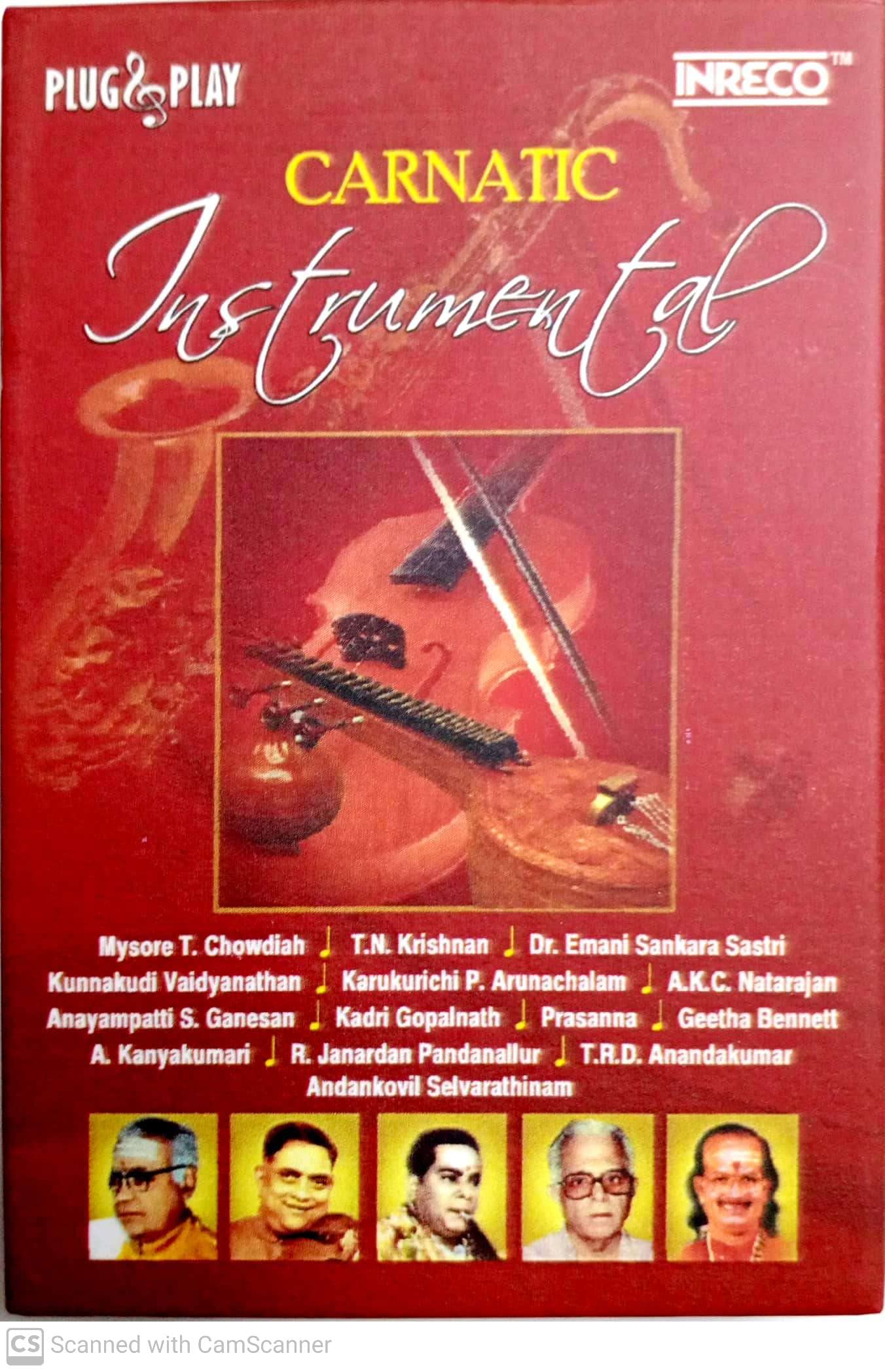 Inreco Music Card-Carnatic Instrumental (4 GB) Inmc-005