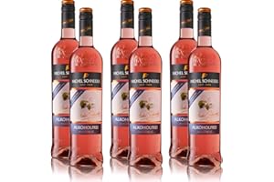 ‎MICHEL SCHNEIDER 6 Flaschen Michel Schneider Merlot Rosé, alkoholfreier Wein, sortenreines Roséwein Paket (6 x 0,75 l)