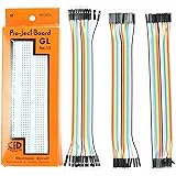 ePro Labs KIT-0010 Breadboard + 60 Pieces Jumper Wires Set