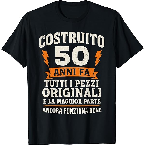 Maglietta Compleanno Originale Per Chi è Del 1972 – Nato Per Essere Forte – Design Militare Vintage – Regalo Uomo/Donna