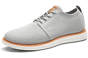 Bruno Marc Zapatos de Cordones Transpirables Zapatillas de Vestir Oxfords Clásico Formales Derby para Hombre Verano GRAND-01 CoolFlex Breeze