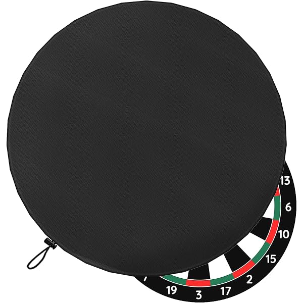 Housse De Protection Pour Cible De Fléchettes 61 Cm - Tissu Oxford 600D - Résistante Aux Intempéries
