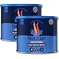 TrueStart Barista Grade DECAF Instant Coffee - 500g 2 pack (550 Cups), Premium Freeze Dried, Smooth Rich Coffee Beans Roast, 100% Full Flavour, Decaf Coffee