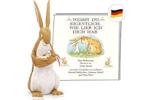 tonies Hörfiguren für Toniebox, Weißt du eigentlich, wie lieb ich Dich hab?, Hörbuch mit Liedern für Kinder ab 3 Jahren, Spielzeit ca. 35 Minuten