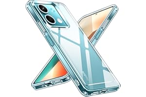 ivoler Anti-Amarillo Clara Funda para Xiaomi Redmi Note 13 5G (No para Redmi Note 13 4G), [Protección Militar] Carcasa Bumper Teléfono Antigolpes Transparente Anti-Choques Silicona PC Duro Case